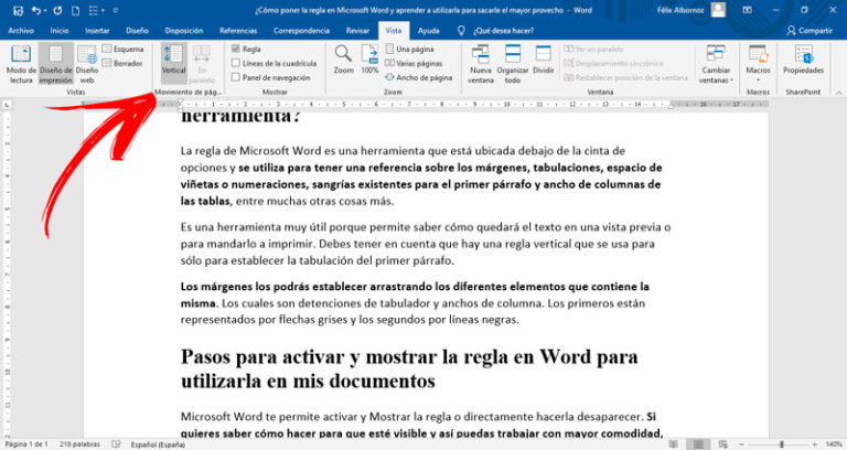 How To Put The Rule In Microsoft Word And Learn To Use It To Get The