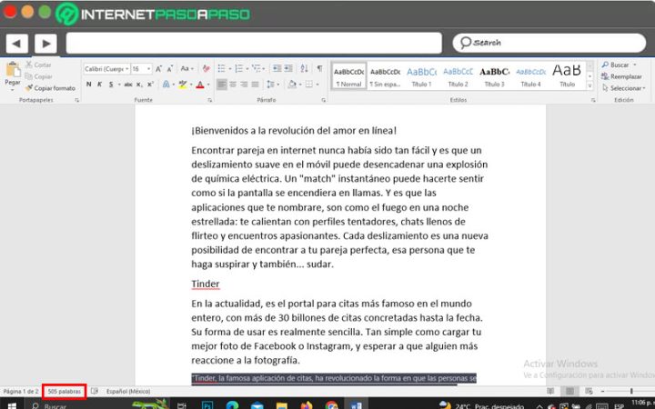 Contar Caracteres En Microsoft Word Gu A Paso A Paso