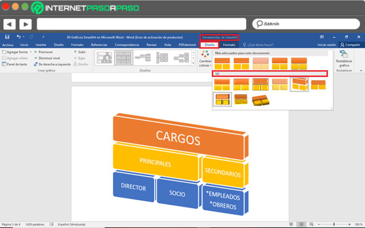 Gr Ficos Smartart En Word Gu A Paso A Paso