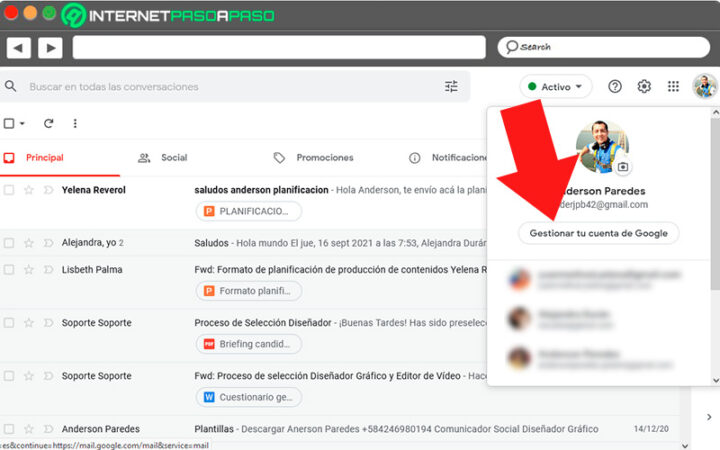 Ver Cuentas Vinculadas A Gmail Gu A Paso A Paso