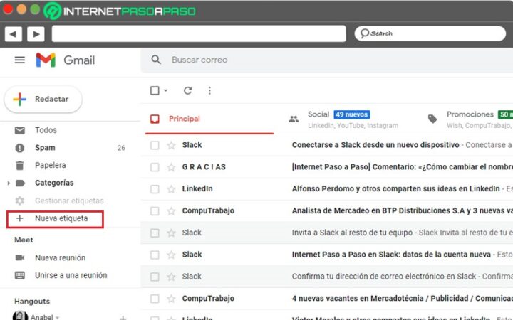 Crear Carpetas De Correos En Gmail Gu A Paso A Paso