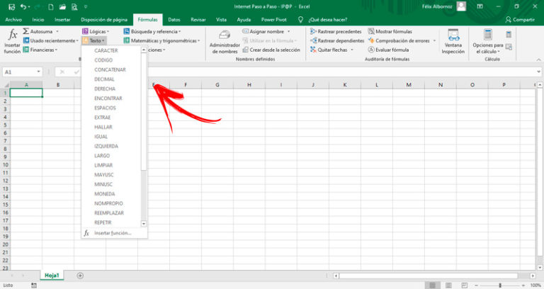 Funciones De Texto De Excel Qu Son Lista Hot Sex Picture