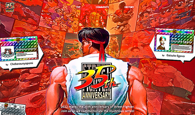 Capcom Crea Web En Honor A Street Fighter En Sus 35 Aniversarios