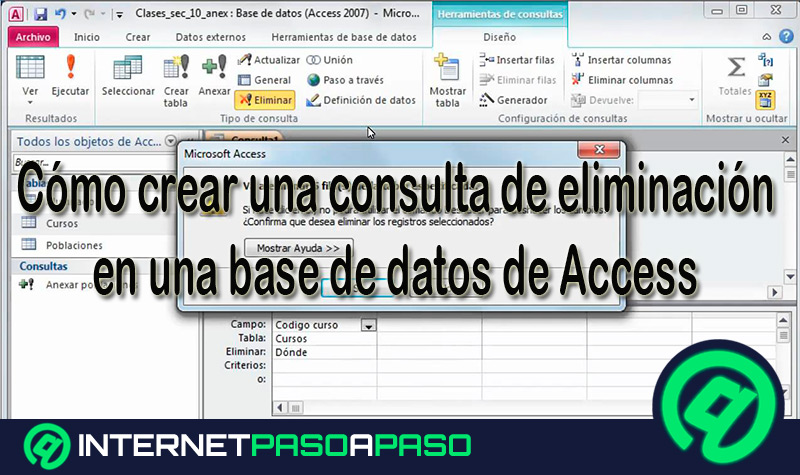 Crear Consulta De Eliminacion En Access Guia Paso A Paso 21