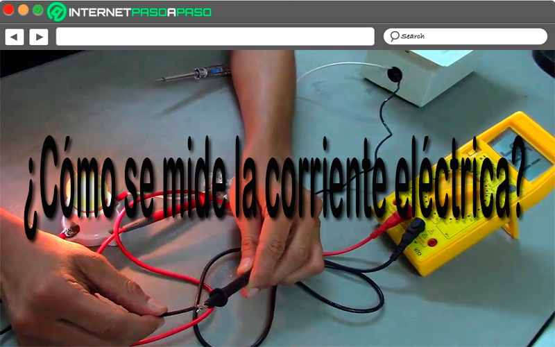 How is electrical current measured?  Main tools used?