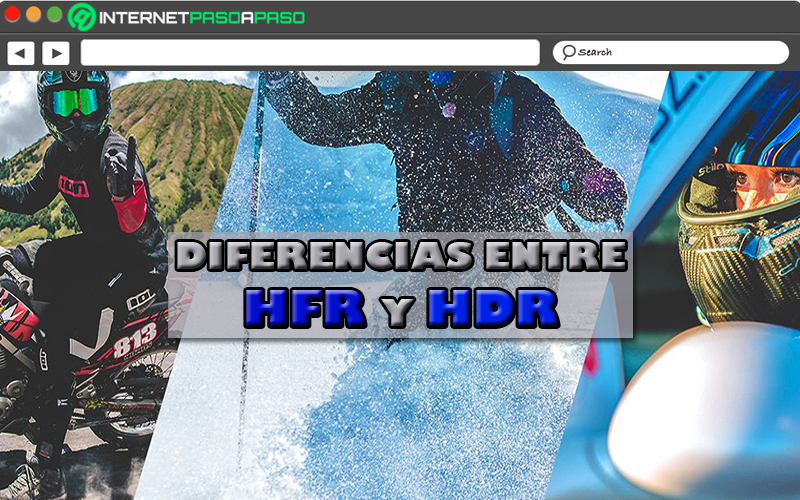 What are the differences between HFR and HDR?