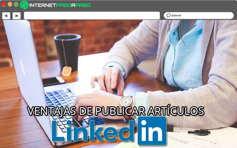 What are the advantages of publishing articles with your professional network on LinkedIn?