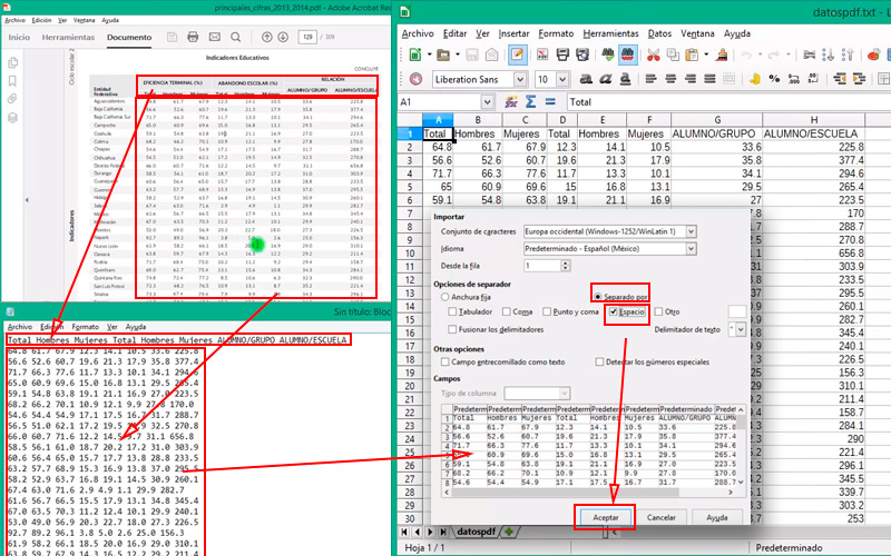 Pasos para abrir un archivo PDF en Microsoft Excel sin perder información
