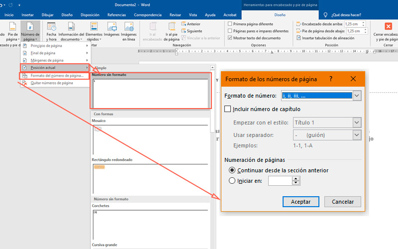 Pasos para hacer una portada en Microsoft Word para tus documentos más importantes insertar número de página