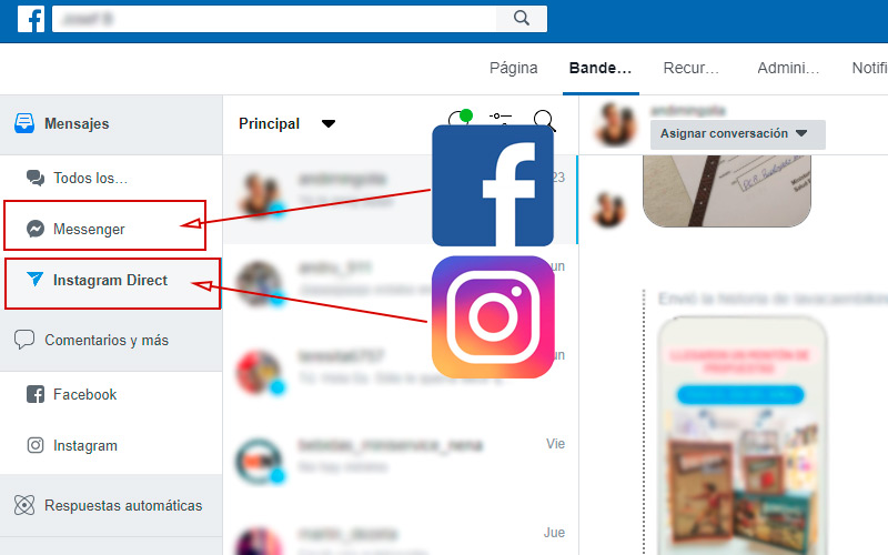 Aprende paso a paso cómo gestionar todos los comentarios de tu perfil de Instagram desde Facebook - Instagram DIrect