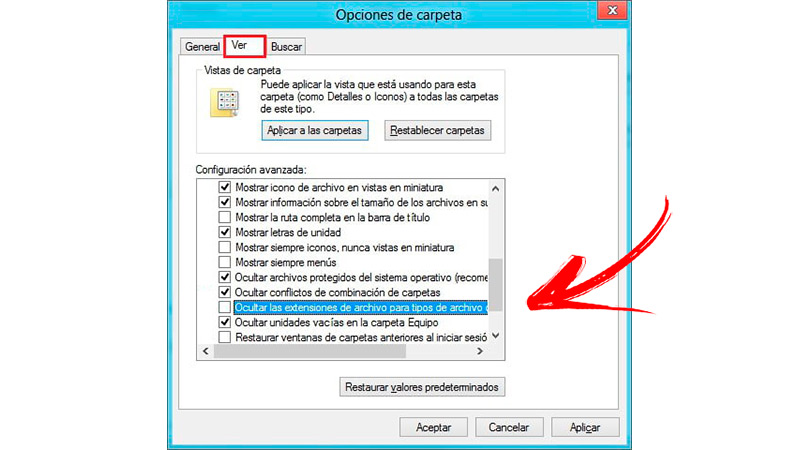 Aprende paso a paso cómo cambiar el formato de un archivo en Windows 8