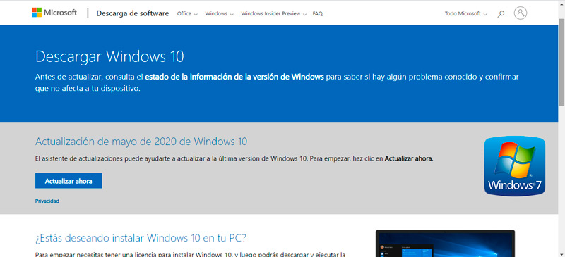 Aprende paso a paso cómo forzar una actualización de sistema operativo en Windows 7