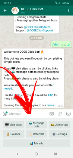DOGE Click Bot