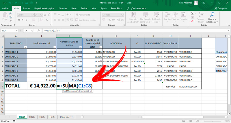 ¿Cuáles son las funciones más útiles para llevar la contabilidad de mi empresa en Excel?