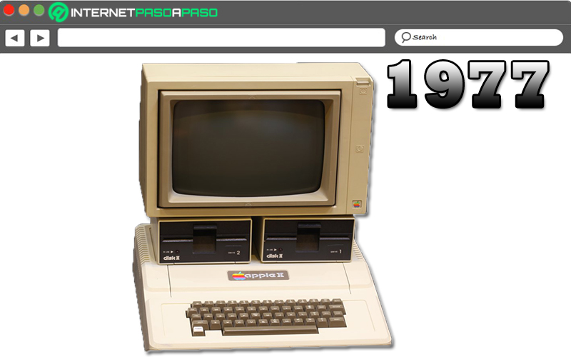 1977 – Apple launches the first complete personal computer