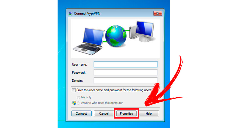 configurar acceso vpn windows 7