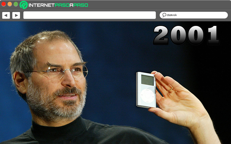 2001 - Apple lanza el iPod