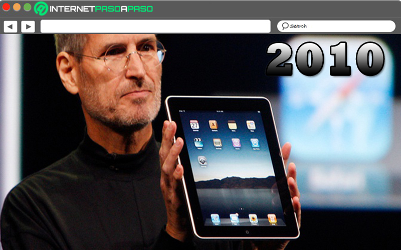 2010 – iPad is launched