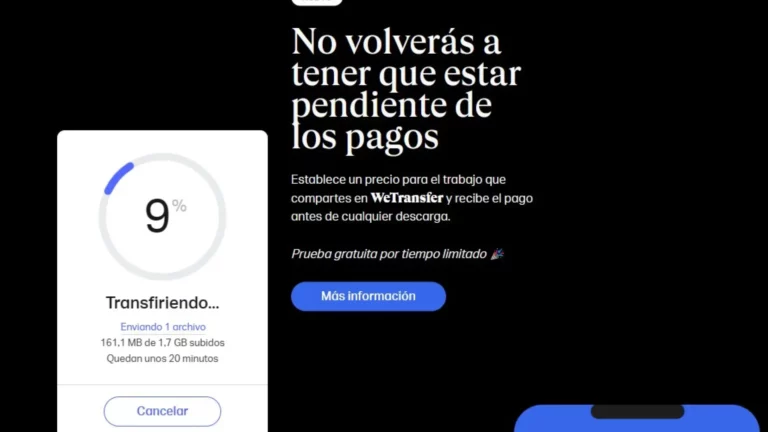 Descargar WeTransfer en PC