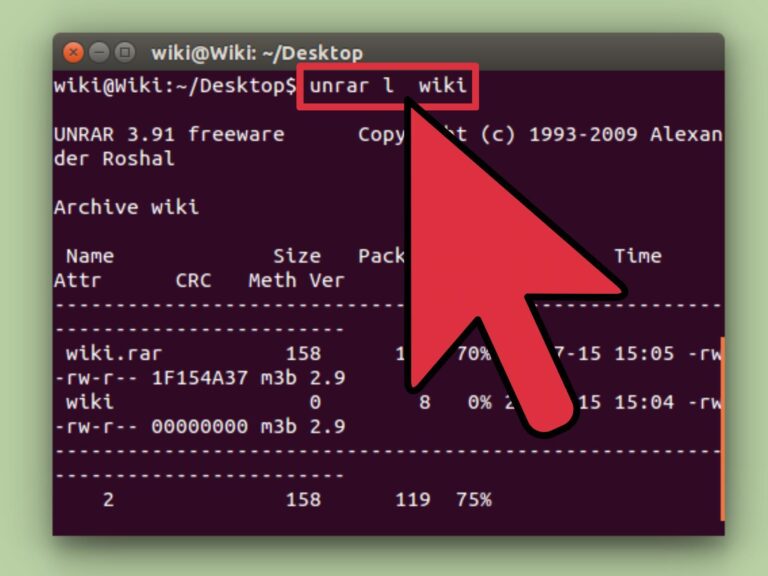 como instalar rar en linux
