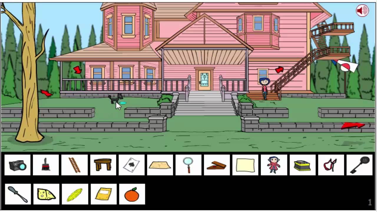 Aventura gráfica de Coraline y la puerta secreta