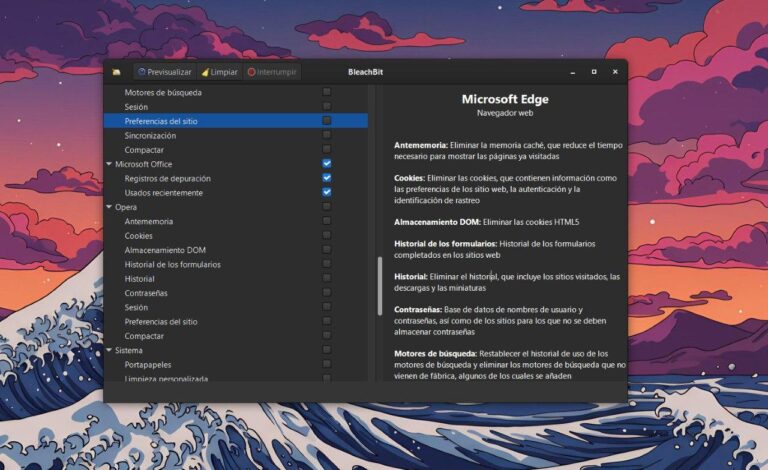 limpiar windows con bleachbit