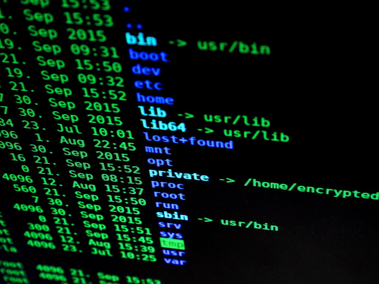 Pantalla de una terminal de Linux con texto en verde y azul, ilustrando el uso de comandos de consola para el control de procesos.