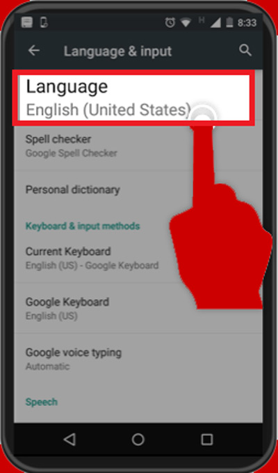 Pasos para cambiar el idioma del teclado en móviles y tablets Android
