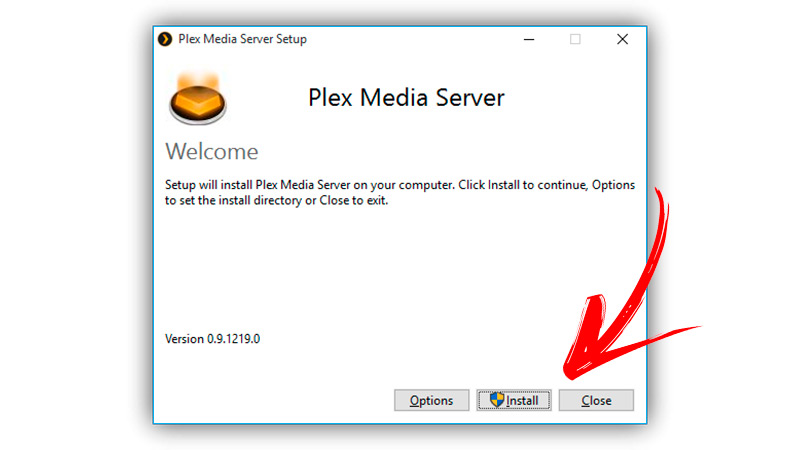 Instala Plex Media Server