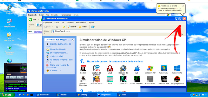 Modifica la interfaz a Windows 7
