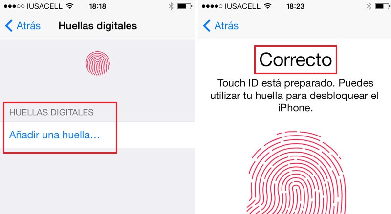 Add Fingerprint on iPhone