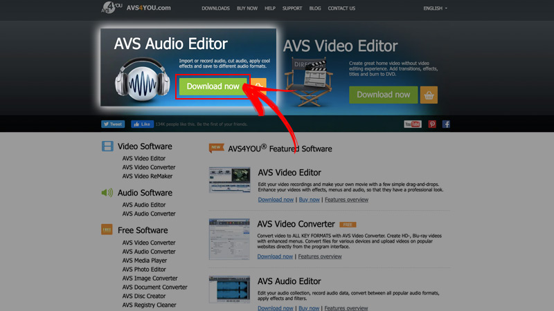 AVS Audio Recorder para grabar audios en Windows 8