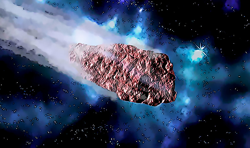 Acabamos de descubrir agua en un meteorito por primera vez en la historia