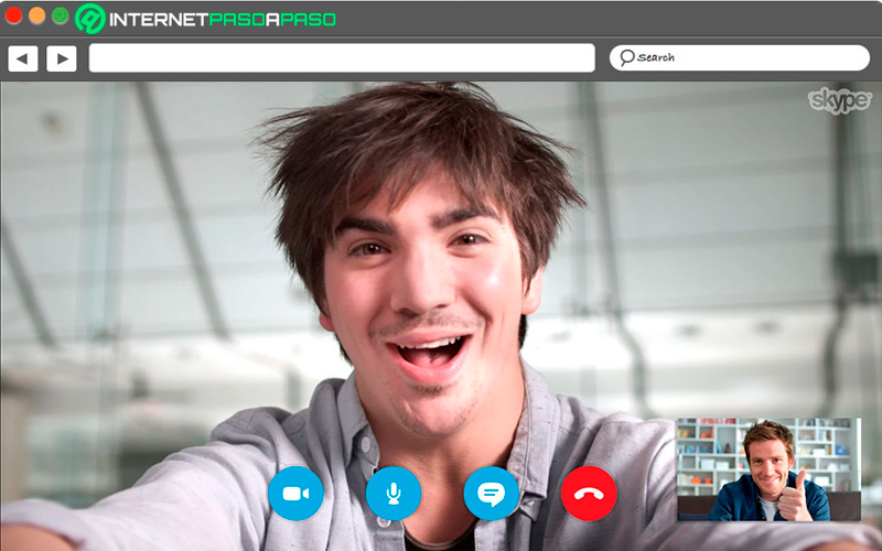 Activate portrait mode in Skype