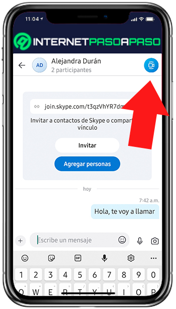 Activar videollamadas en Skype para Android