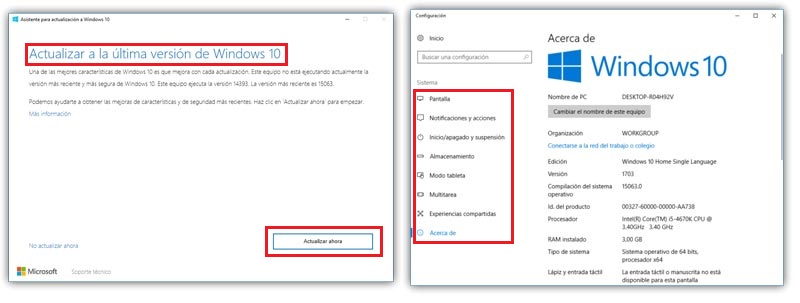 Actualizar a Windows 10 Creators Update con el nuevo asistente de actualización
