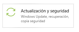 Actualización y seguridad W10