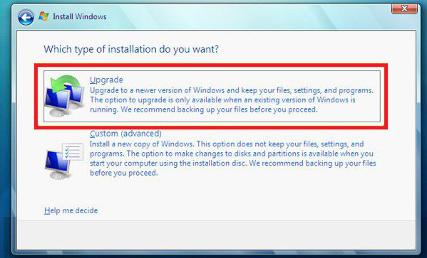 Actualizar Desde Windows Vista a Windows 7 sin perder datos
