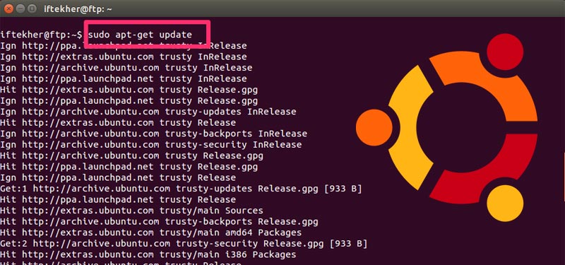 Actualizar Sudo apt-get update Ubuntu