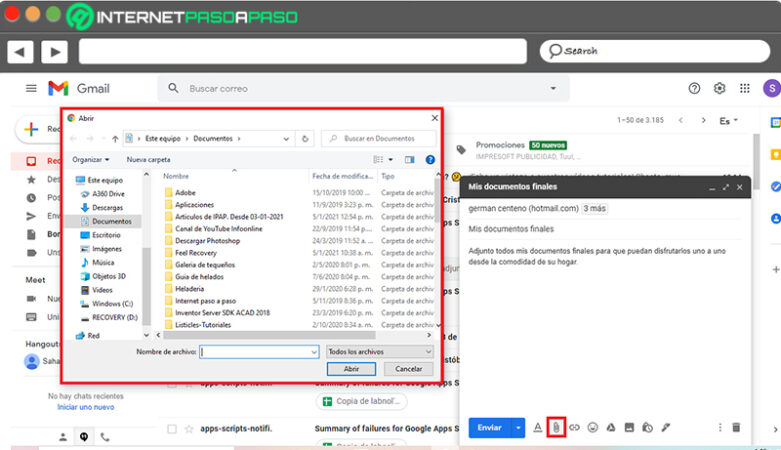 Archivos Adjuntos En Gmail 】¿Qué Son? + Cómo Enviarlos 2024