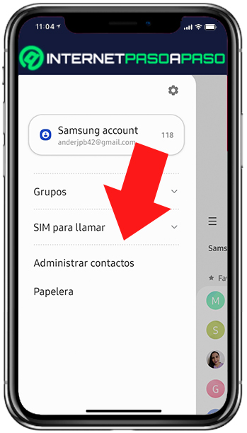 Manage contacts in Android 11