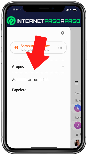 Manage contacts on Android