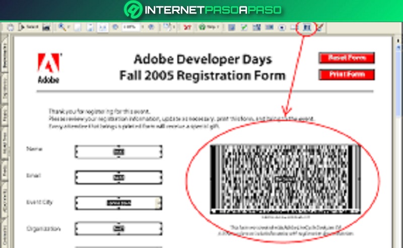 Adobe LiveCycle Barcoded Forms