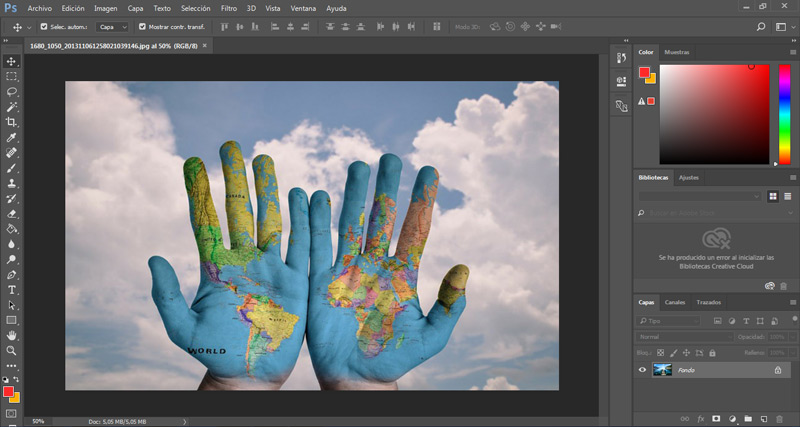 Adobe Photoshop para editar fotografias profesionales