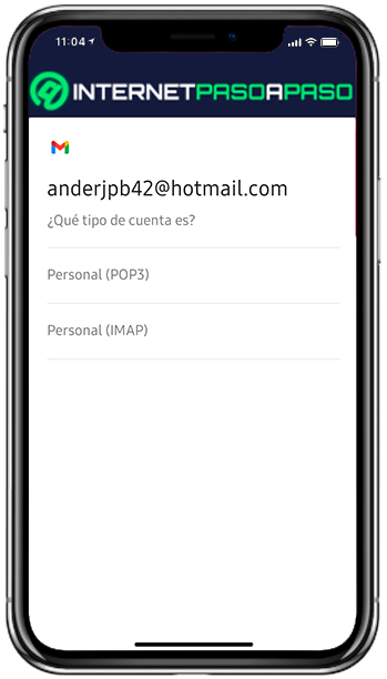 Ajustes de correo en Gmail de Android