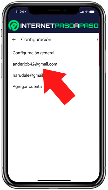 Configuraciones de Gmail en Android