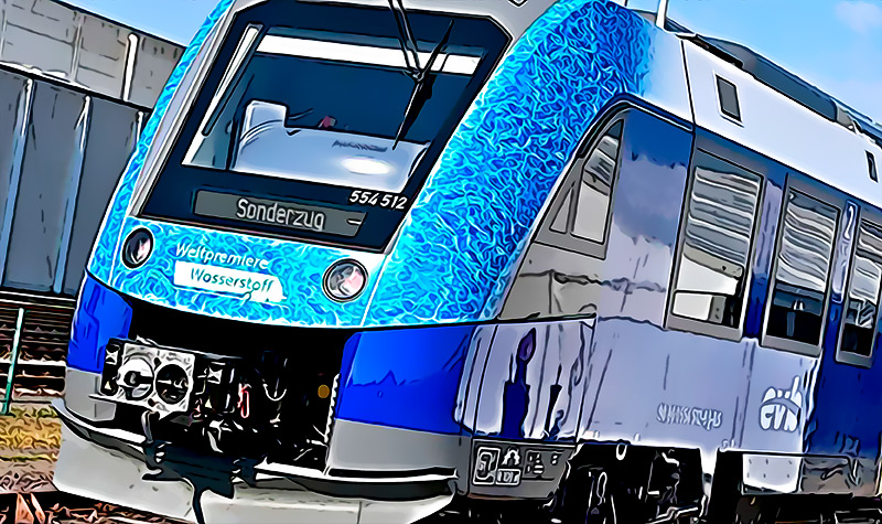 Alemania da un gran paso al poner el primer tren impulsado 100% por hidrogeno en funcionamiento