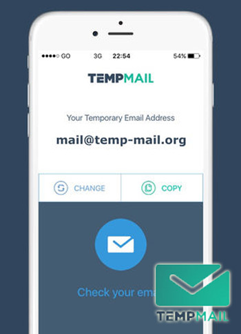 Aplicacion correo electronico temporal anonimo Tempmail