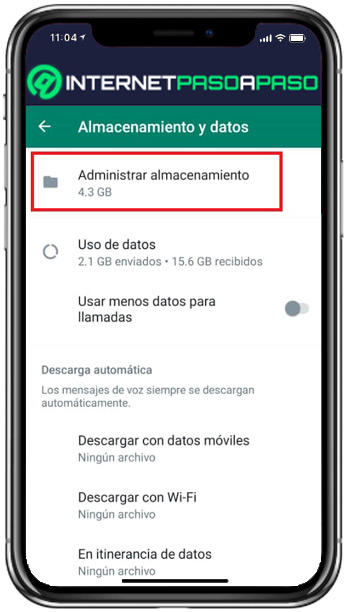 Aprende cómo utilizar el administrador de almacenamiento de Whatsapp para liberar espacio
