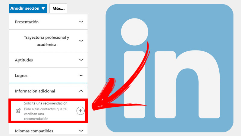 Learn step by step how to ask for recommendations in your LinkedIn account